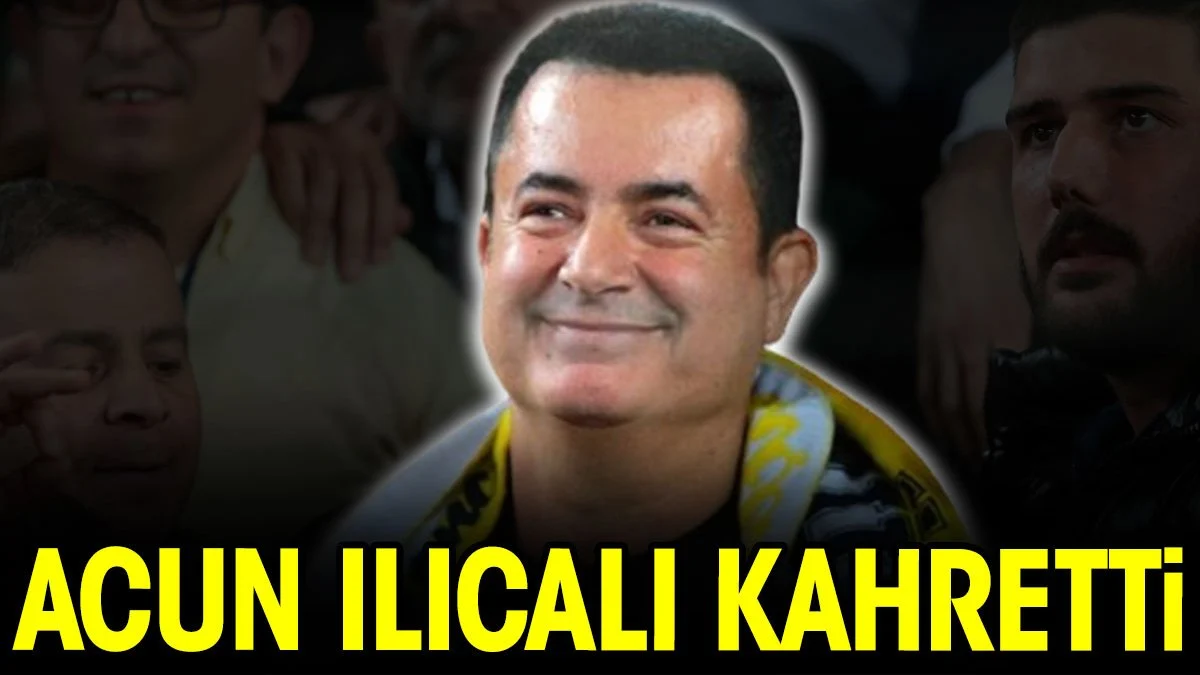 Acun Ilıcalı kahretti