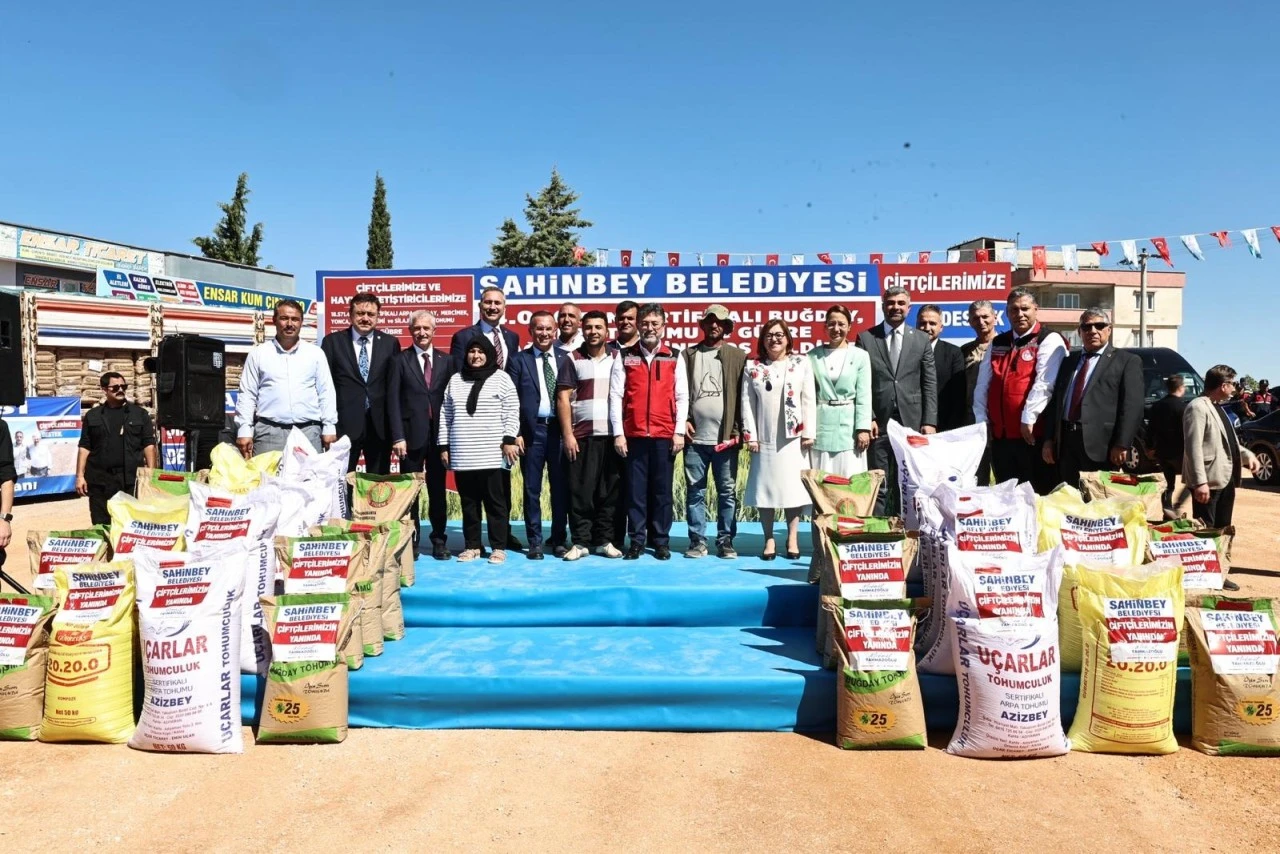 BAKAN YUMAKLI “ŞAHİNBEY BELEDİYESİ’NİN  VERDİĞİ DESTEKLER BİZLER İÇİN ÇOK ÖNEMLİ”