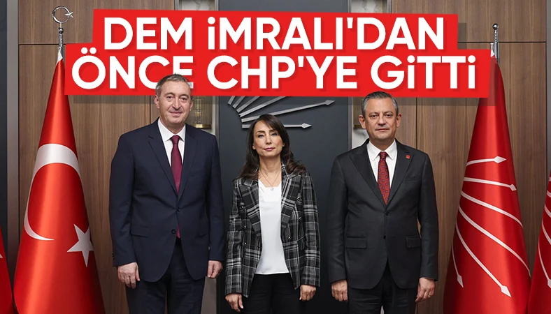 DEM Parti'den CHP'ye ziyaret