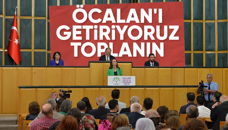 DEM Parti MYK olağanüstü toplandı