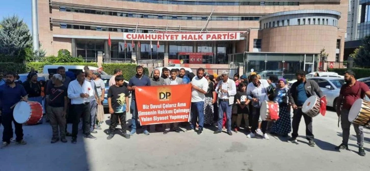 Doğuş Partisi CHP Genel Merkezi Önünde Eylem Yaptı