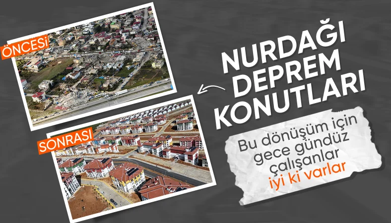 Gaziantep'te 19 bin 185 deprem konutunun anahtar teslimi gerçekleşti