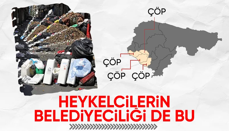 İstanbul'da CHP'li 4 belediyede temizlik işçileri grevde: Çöp dağları oluştu