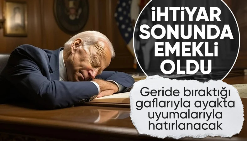 Joe Biden, gafları ve İsrail soykırımına desteğiyle hafızalara kazındı