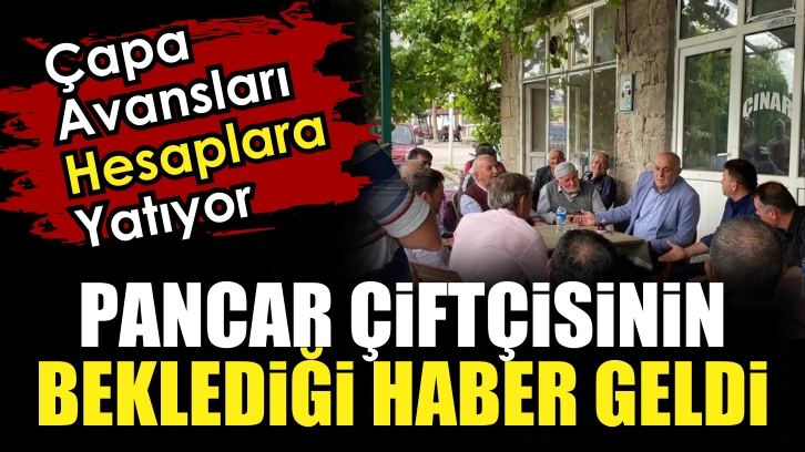 Konya’da pancar çiftçisinin beklediği haber geldi