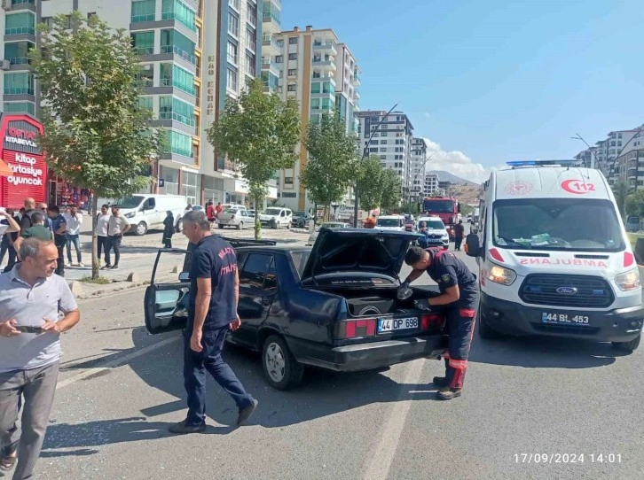 Malatya'da Çift Trafik Kazası: 4 Yaralı