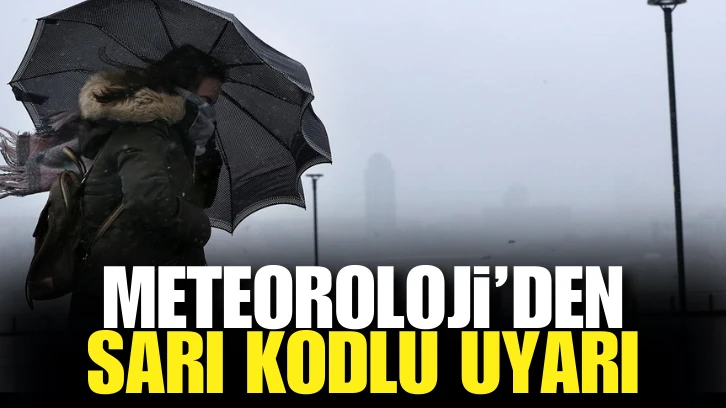 Meteorolojiden Konya ve çevresine sarı kodlu uyarı