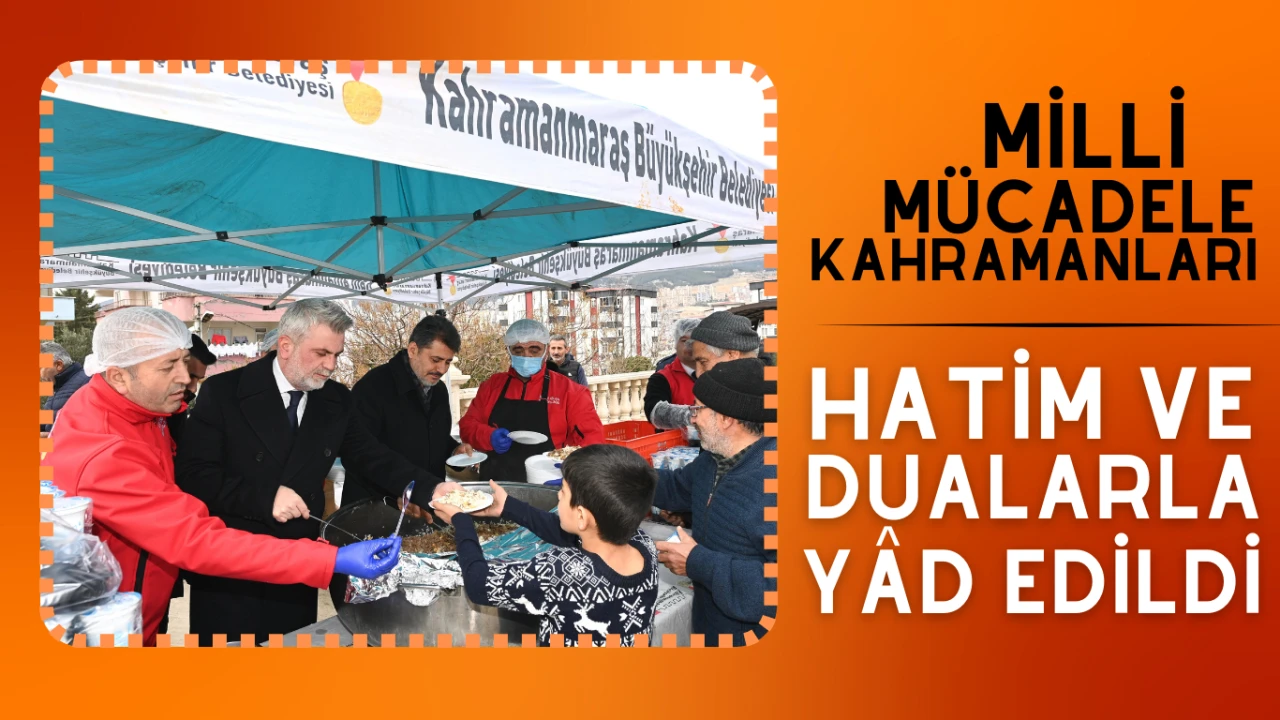 Milli Mücadele Kahramanları Hatim ve Dualarla Yâd Edildi