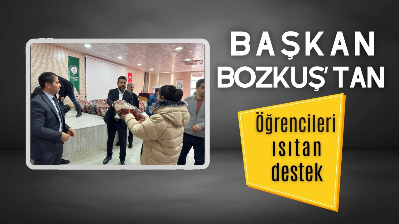 BOZKUŞ’TAN ÖĞRENCİLERİ ISITAN DESTEK