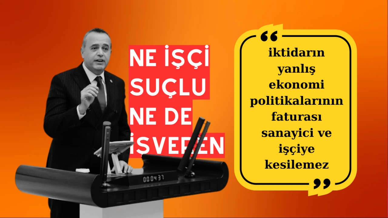 NE İŞÇİ SUÇLU NE DE İŞVEREN: SUÇLU İKTİDAR