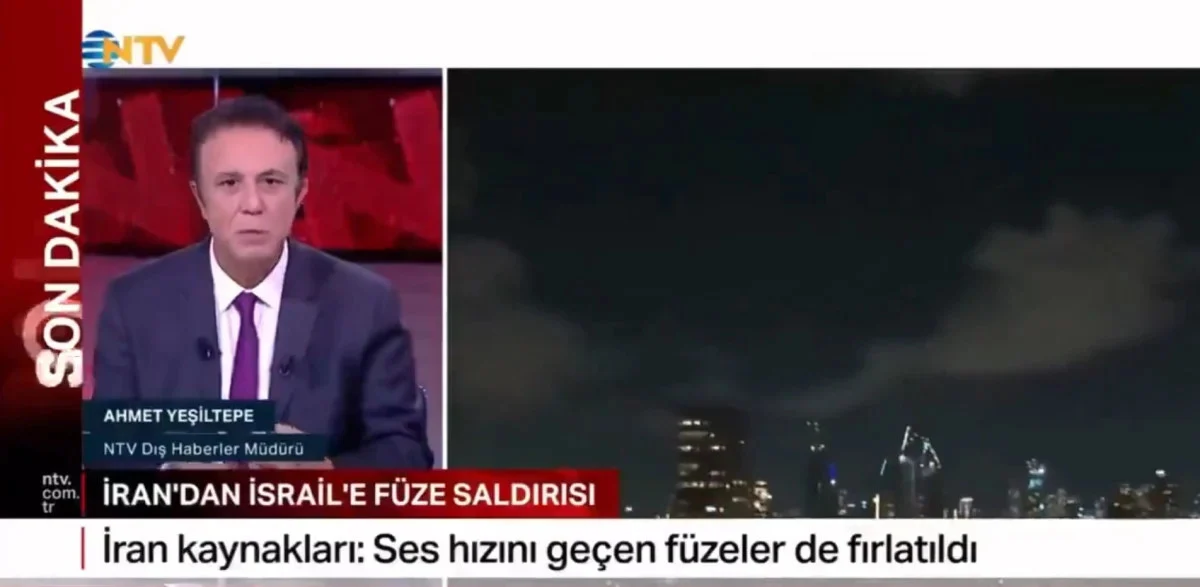 NTV'de İsrail'le ilgili sözler sarf eden Ahmet Yeşiltepe zorunlu izne çıkarıldı