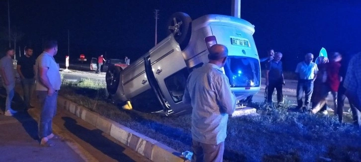 Osmancık'ta Aileye Trafik Kazası! Çocuklar Yaralandı