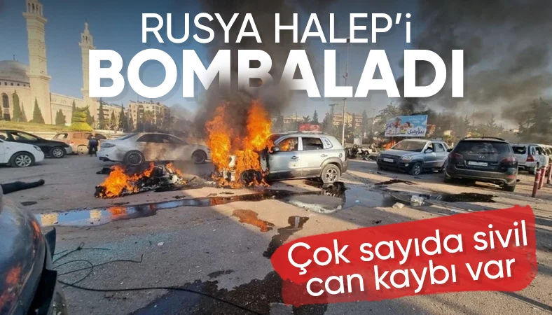 Rusya, Halep şehir merkezini bombaladı