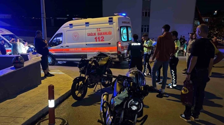 Sinop'ta Trafik Kazası: 2 Kişi Yaralandı