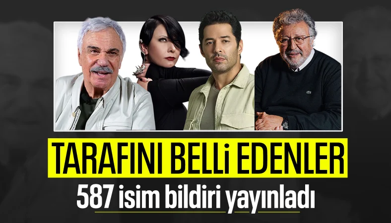 Son dakika: 587 isimden Ekrem İmamoğlu'na destek bildirisi