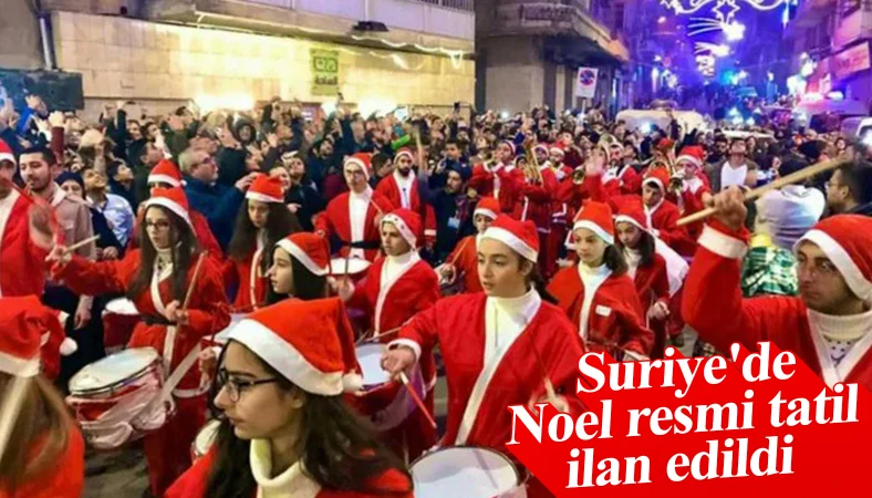 Suriye geçiş hükümetinden 'Noel' kararı: Resmi tatil ilan edildi