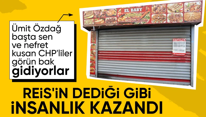 Suriyeliler dönüşe geçti dükkanlar boş kaldı