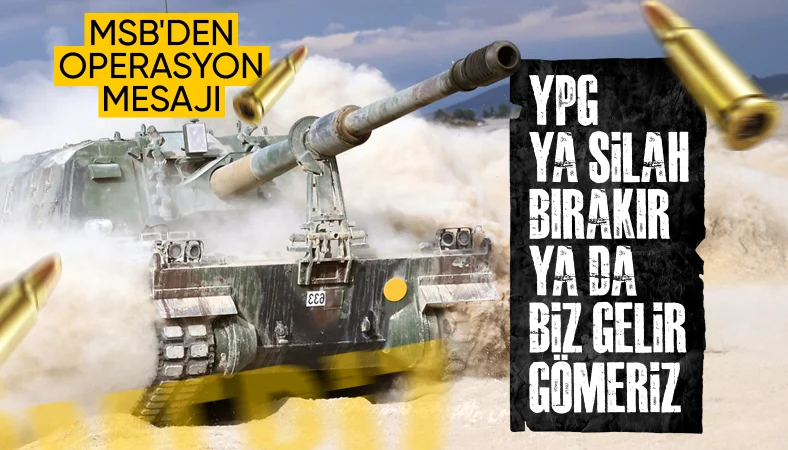 Terör örgütü PKK/YPG'nin Tişri Barajı'nda sivilleri kalkan yapması: MSB'den açıklama