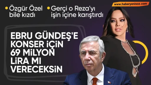 Ankara'da Ebru Gündeş'in 69 milyon liralık konseri CHP'yi karıştırdı