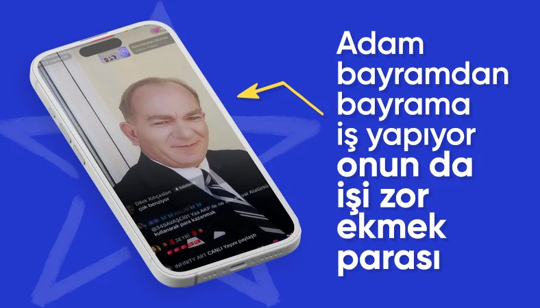 Atatürk'e benzeyen adam 29 Ekim'de yayın açıp para topladı