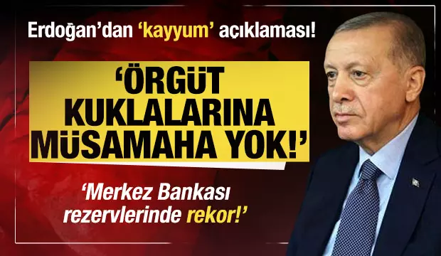 Başkan Erdoğan: Bölücü örgüt kuklalarına müsamaha yok!