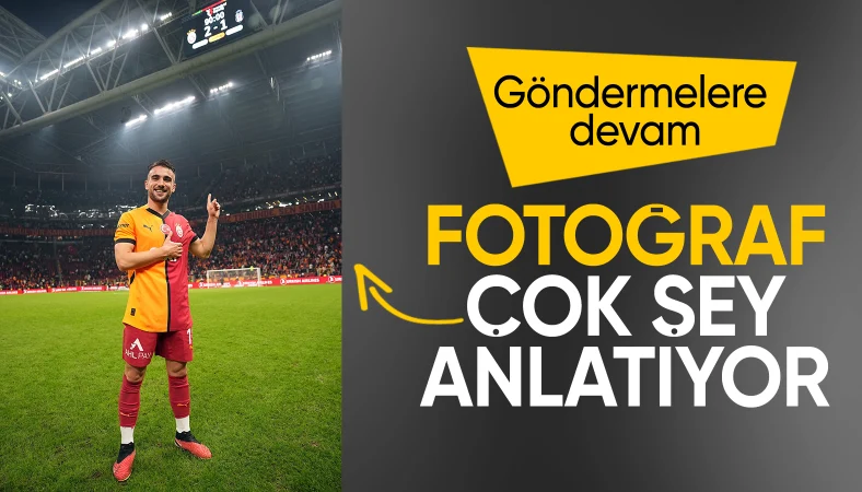 Beşiktaş'a yanıt verdiler! Galatasaray'dan Yunus Akgün paylaşımı