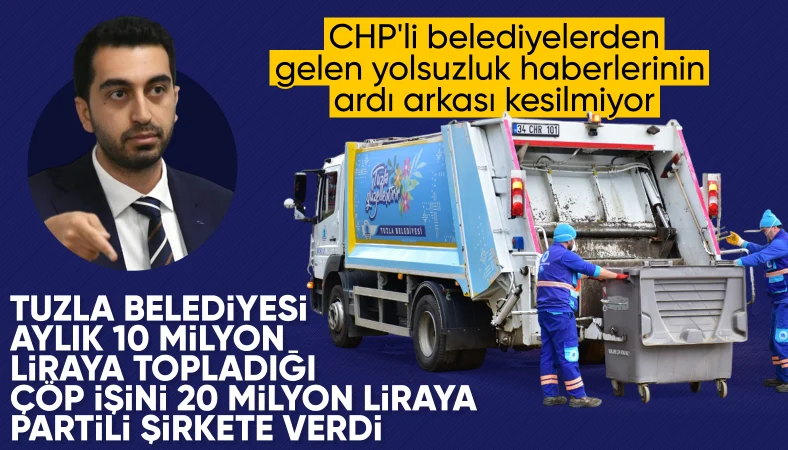 CHP'li belediyelerde skandallar bitmiyor: Tuzla Belediyesi yaptığı ihaleyle gündemde