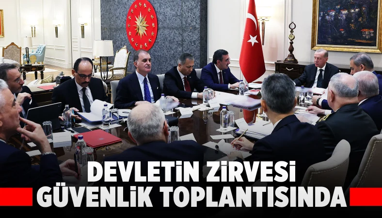 Cumhurbaşkanı Erdoğan başkanlığındaki güvenlik zirvesi sona erdi