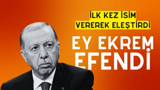 Cumhurbaşkanı Erdoğan ilk kez isim verdi: Ekrem İmamoğlu'na sert sözler