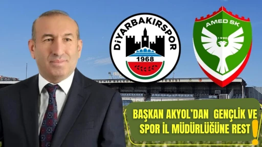 Diyarbakırspor’dan müdüre rest: Ergani’ye gideriz