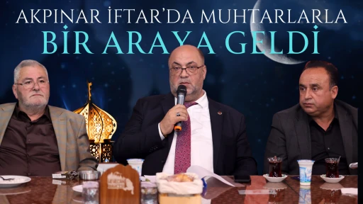 Dulkadiroğlu Belediye Başkanı Mehmet Akpınar, Belediye Başkan Yardımcıları, Kurum Müdürleri ve Belediye Meclis Üyeleri ile birlikte ilçede görev yapan mahalle muhtarlarıyla iftar programında bir araya geldi.