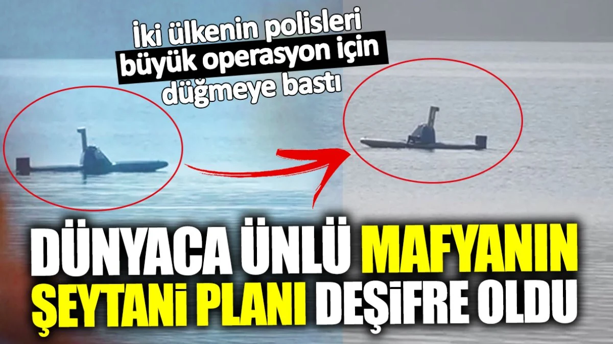 Dünyaca ünlü mafyanın şeytani planı deşifre oldu