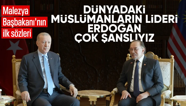 Enver İbrahim: Müslüman aleminin lideri Erdoğan'ı ağırladığımız için şanslıyız