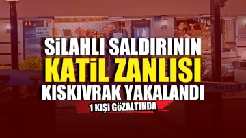 Ereğli'de silahlı saldırı olayında cinayet zanlısı yakalandı