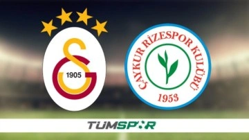 Galatasaray - Çaykur Rizespor Maçı Bugün Saat Kaçta?