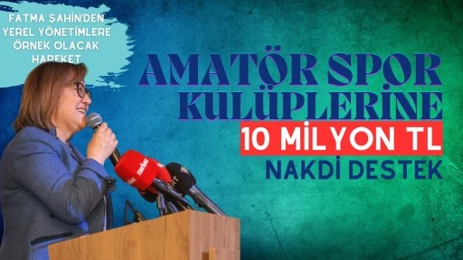 Gaziantep’te ilklerin belediyeciliği ile yerel yönetimlere yön veren Gaziantep Büyükşehir Belediyesi, geleneksel hale getirdiği amatör spor kulüplerine destek programına bu yıl da bir yenisini ekledi.