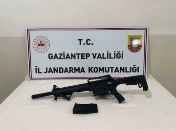 Gaziantep’te Jandarma Ekipleri Silah Magandalarına Operasyon!