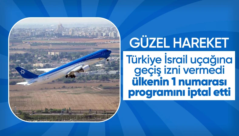 İsrail Cumhurbaşkanı Herzog'un uçağına Türkiye engeli