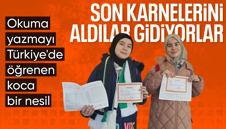 Karnelerini alan Suriyeli çocuklar aileleriyle birlikte ülkelerine döndü