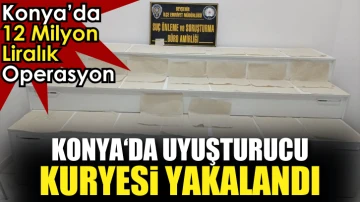 Konya'da çantasında uyuşturucu bulunan yolcu tutuklandı