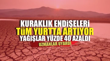 Kuraklık endişeleri tüm yurtta artıyor, Konya’da yağışlar nerdeyse yüzde 40 azaldı