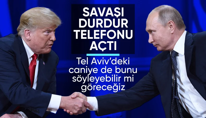 Putin'le görüşen Trump'tan &quot;gerginliği düşürme&quot; çağrısı