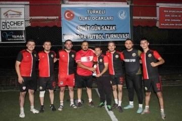 Şehit Gün Sazak Halı Saha Futbol Turnuvası Sonuçlandı!