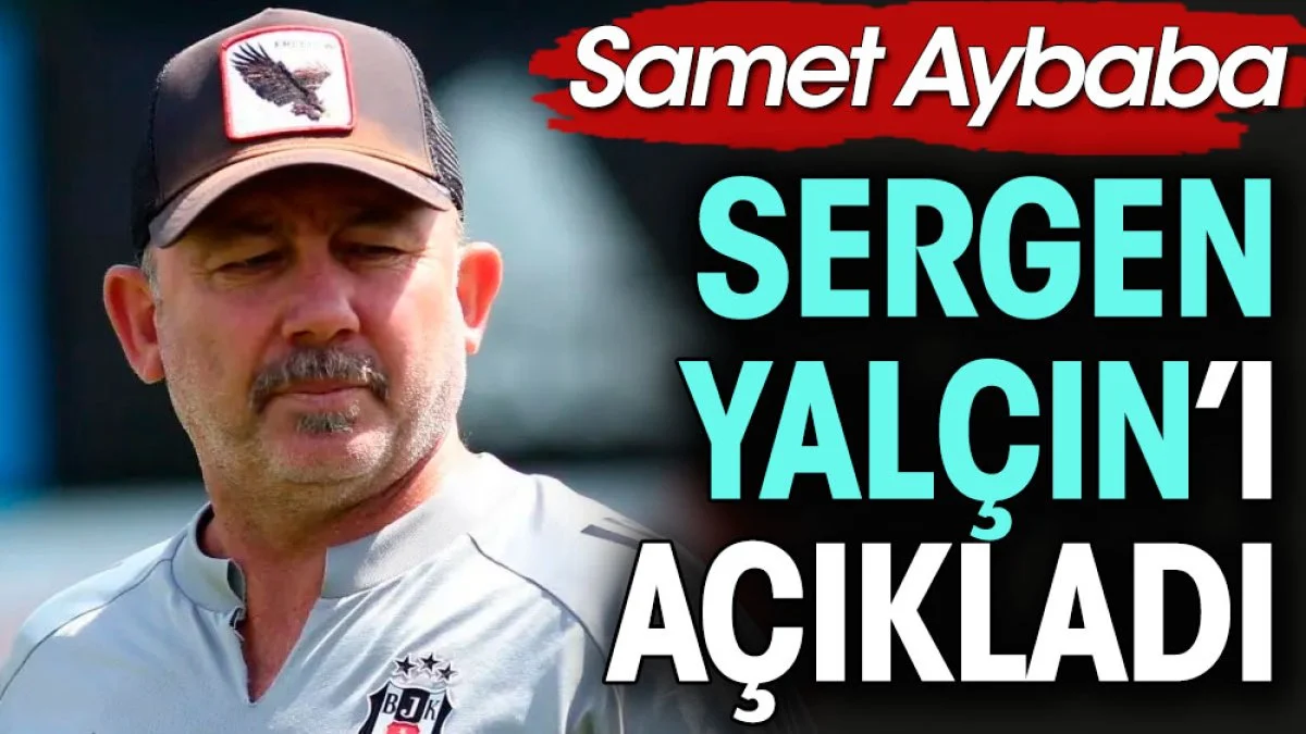 Sergen Yalçın açıklandı