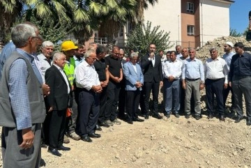 Taşkuyu Köyünde Yeni Cami ve Taziye Evi İnşaatı Başladı