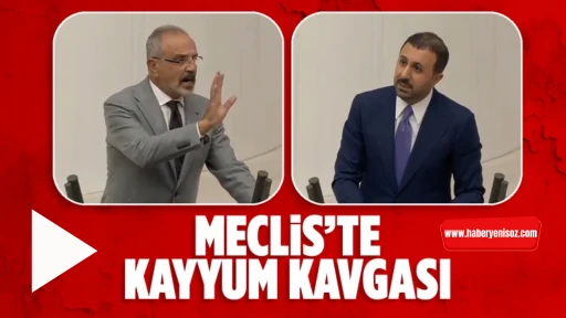 TBMM Genel Kurulu'nda kayyum tartışması