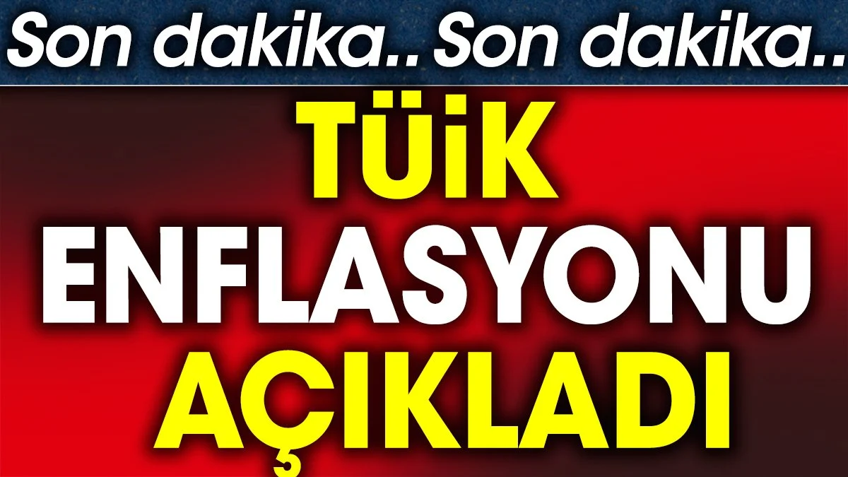 TÜİK Mart enflasyonunu açıkladı