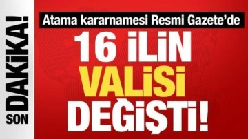 Vali Atamalarıyla İlgili Cumhurbaşkanı Kararnamesi Yayımlandı