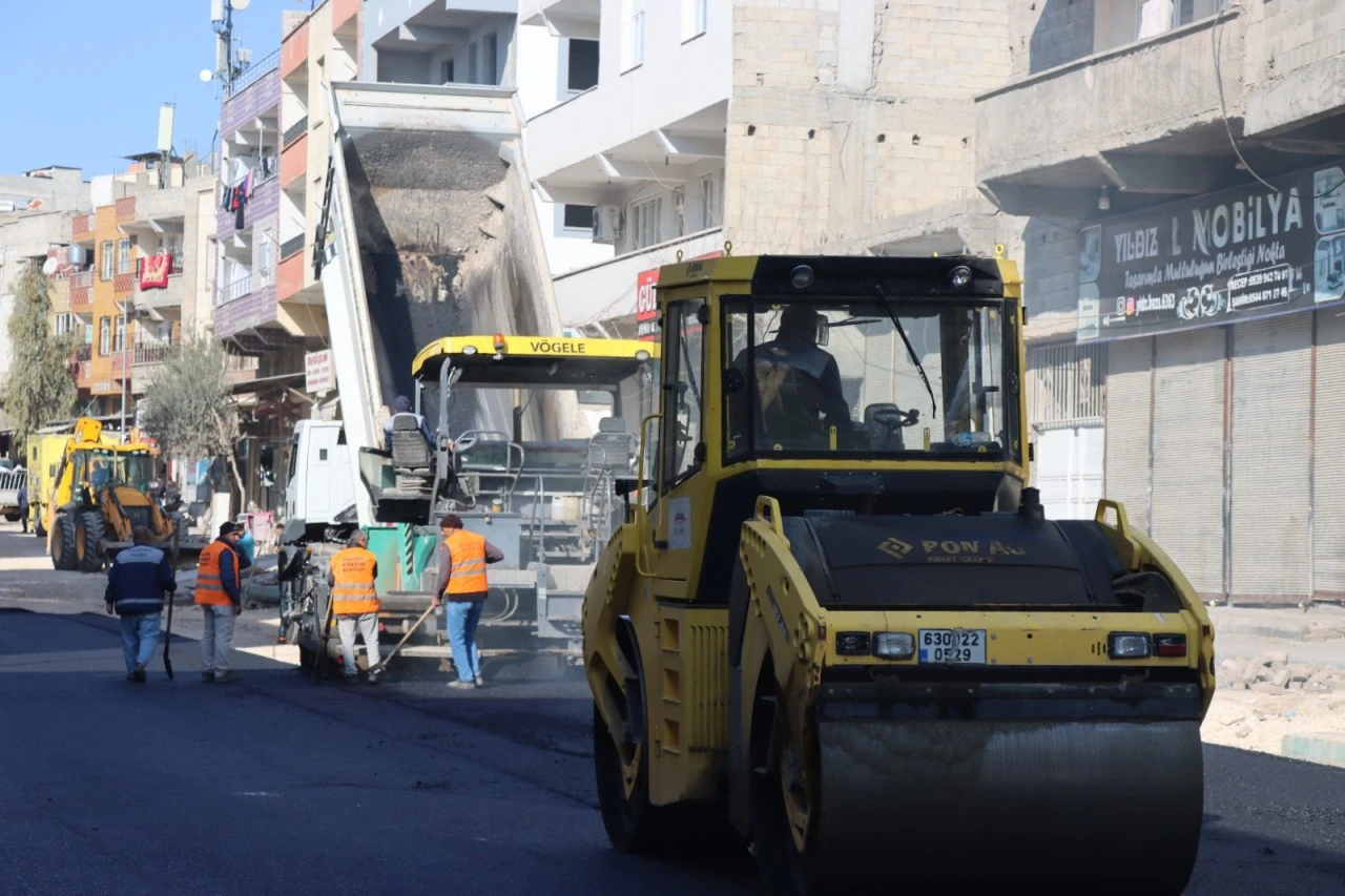 SÜLEYMANİYE CADDESİ ASFALTLANIYOR